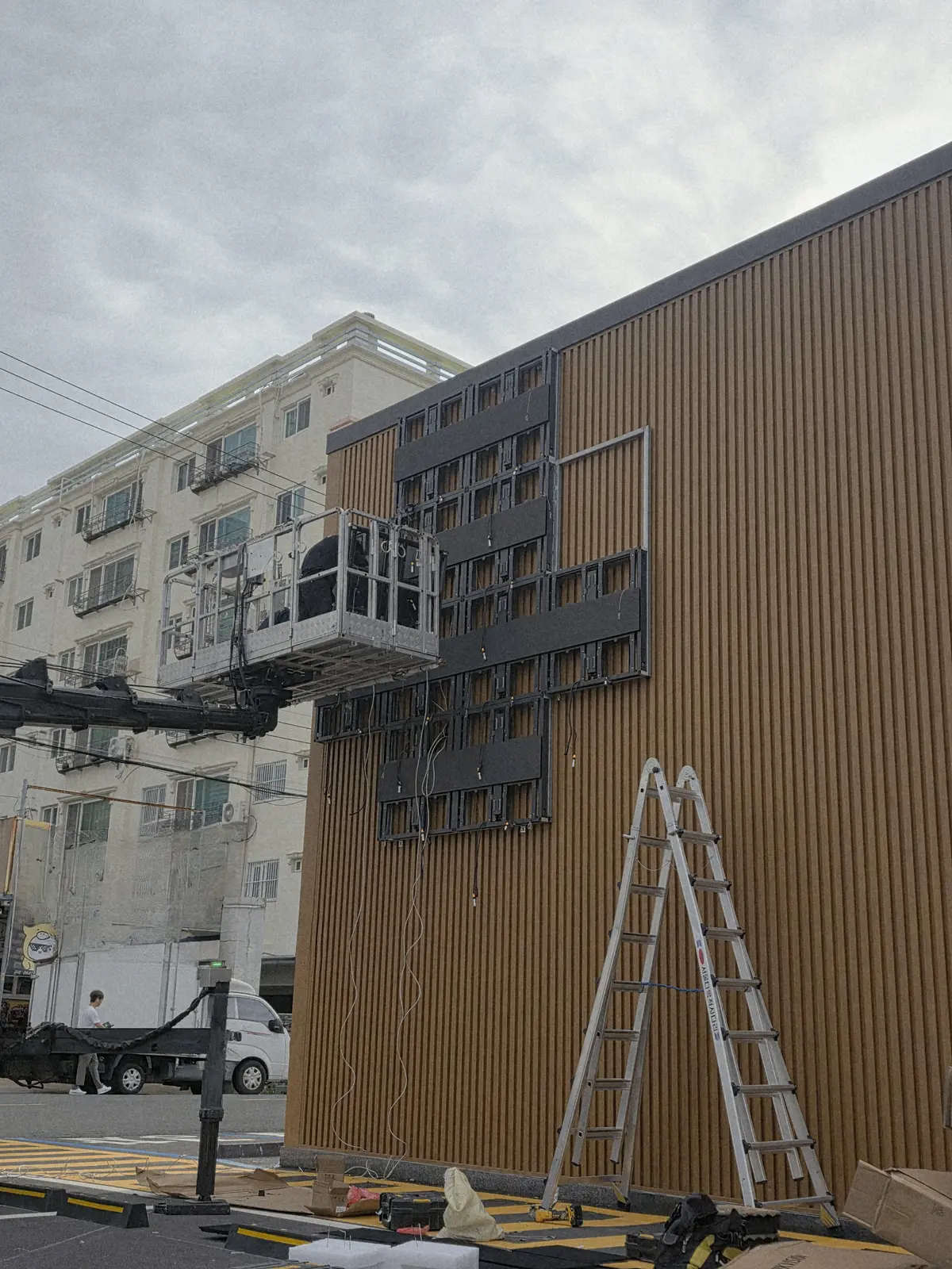 LED 전광판 설치